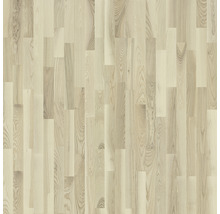 Drevená parketová podlaha so svetlým odtieňom a prírodnou kresbou dreva