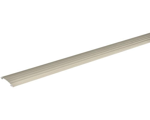 Prechodová lišta vyrovnávacia Skandor samolepiaca 900 x 40 x 5 mm koňak Hliníkový prechodový profil s drážkami