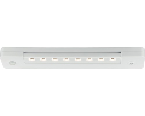 LED nástenné svietidlo Paulmann 70638 Smartlight 1,6 W 140 lm 3000 K 3xAA 1,5 V matný chróm so senzorom