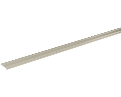 Prechodová lišta Skandor samolepiaca 900 x 28 x 2 mm koňak Hliníkový profil s rebrovaným povrchom
