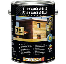 Lazúra na drevo Hornbach Plus 2,5 l bezfarebná-thumb-0