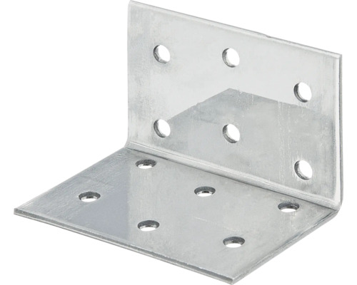 Uholník z kovu s otvormi