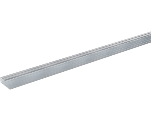 Ukončovacia lišta lemovacia Skandor 900 x 29 x 9 mm strieborná Hliníkový profil