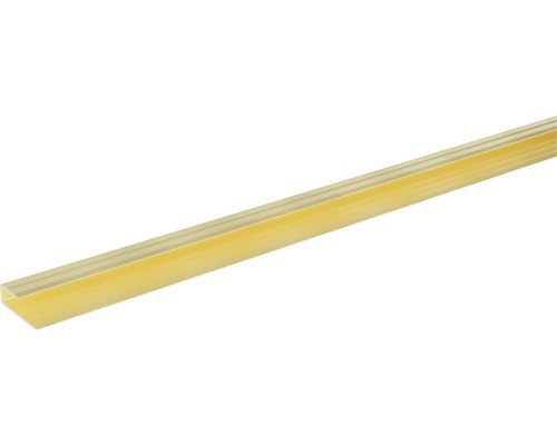 Ukončovacia lišta lemovacia Skandor 900 x 29 x 9 mm champagne Ukončovací profil z plastu