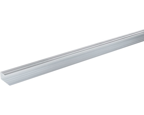 Ukončovacia lišta lemovacia Skandor 900 x 29 x 13 mm strieborná Hliníkový profil