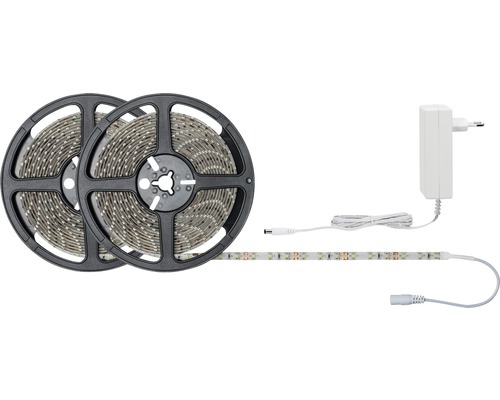 LED pásiky na roliach so sieťovým adaptérom