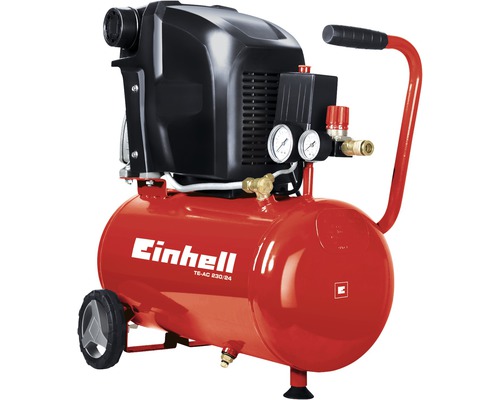 Kompresor Einhell TE-AC 230/24 s redukčným ventilom a manometrom Kompresor Einhell TE-AC 230/24 s redukčným ventilom a manometrom