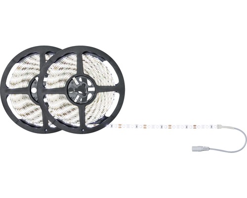 Dva LED pásy na rolkách s pripojovacím káblom