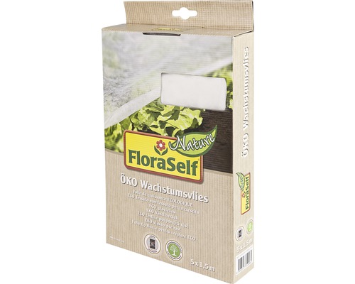 FloraSelf Eko netkaná textília na podporu rastu rastlín balenie 5x1,5 metra