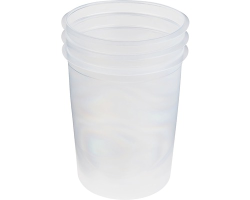 Priehľadná plastová odmerka