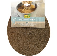Mulčovací kotúč FloraSelf Kokos, priemer 25 cm