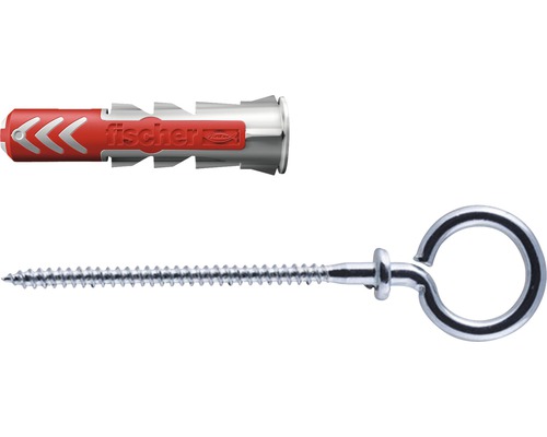 Hmoždinka Fischer a skrutka s okom