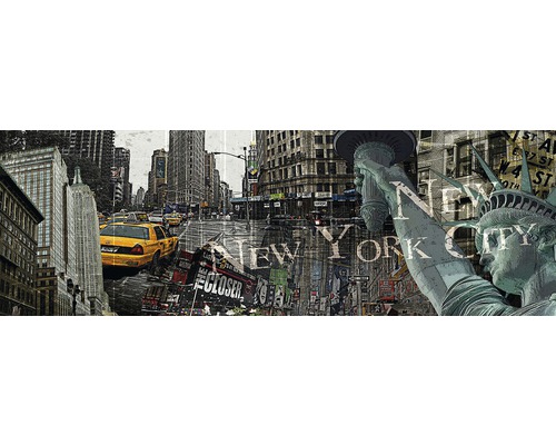 Obraz Deco panel NY City 52x156 cm