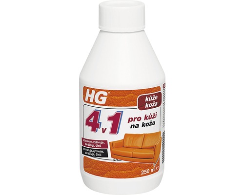 Čistiaci prostriedok HG na kožu 4v1 250 ml-0