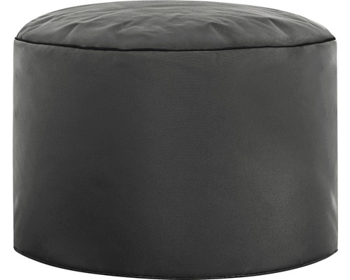 Okrúhly látkový sedací puf