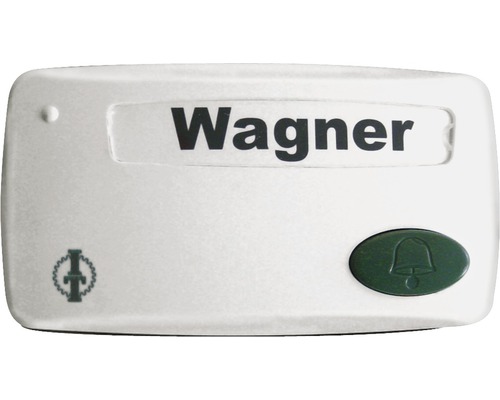 Zvončekové tlačidlo Wagner s menovkou