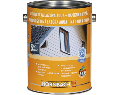 HORNBACH MIX Silnovrstvová lazúra aqua štandard na miešanie