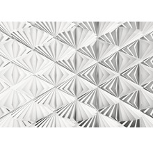 Abstraktný vzor zo skladaných papierových tvarov