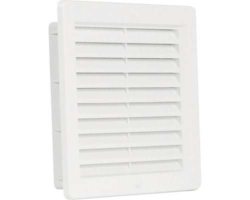 Štvorcový ventilátor prívodu vzduchu s lamelami