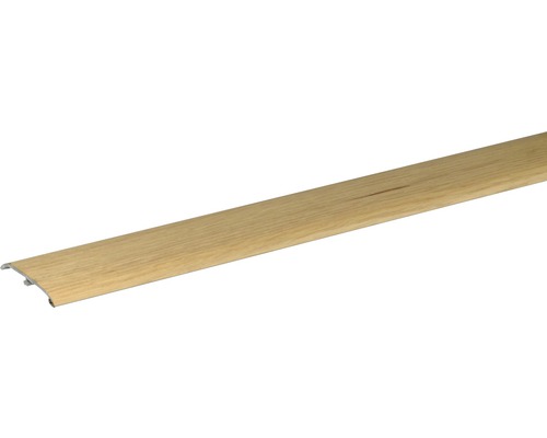 Prechodová lišta vyrovnávacia Skandor 900 x 48,5 x 6 mm dub prírodný Podlahový profil s imitáciou dreva