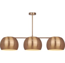 Stropné svietidlo s tromi guľovými tienidlami