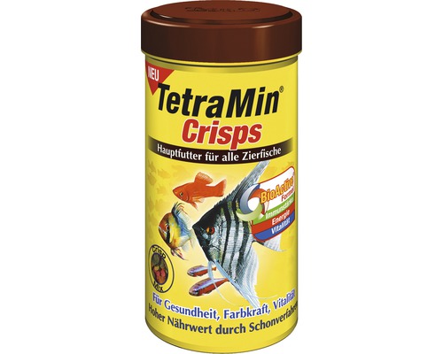 Granulované krmivo pre ryby TetraMin Crisps 250 ml