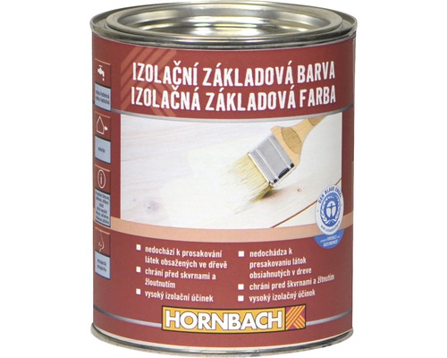 Izolačná základová farba Hornbach biela 750 ml