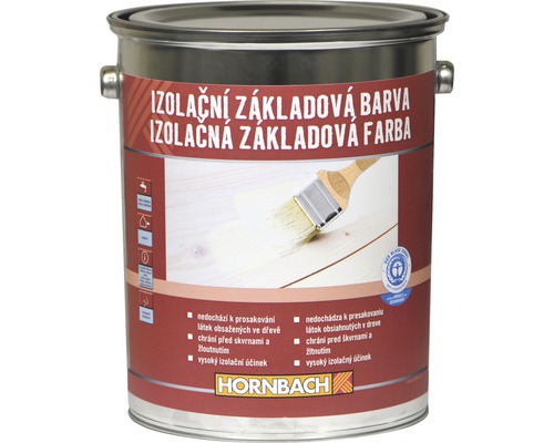 Izolačná základová farba Hornbach biela 5 l