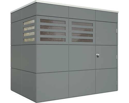 Kovová záhradná skriňa s ventiláciou