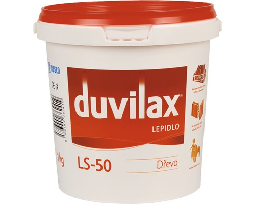 Lepidlo na drevo Den Braven Duvilax LS-50 biele 1 kg Duvilax lepidlo na drevo LS-50 vo vedre
