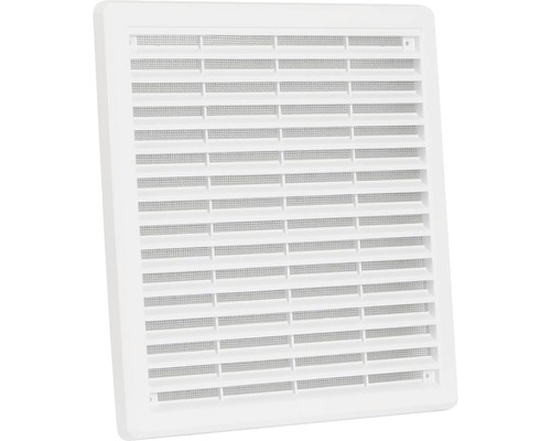 Štvorcová plastová mriežka proti poveternostným vplyvom so sieťou proti hmyzu