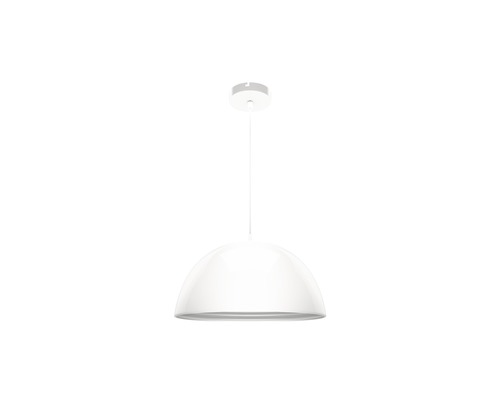 Závesné svietidlo s pologuľovitým tienidlom