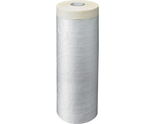 Krycia fólia s krycou páskou na maliarske práce