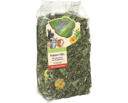 Doplnok stravy pre hlodavce Vitakraft VitaVerde Nature Mix púpava a nechtík 100 g