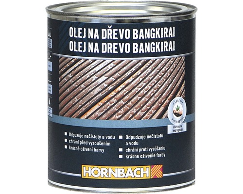 Plechovka oleja na drevo Bangkirai