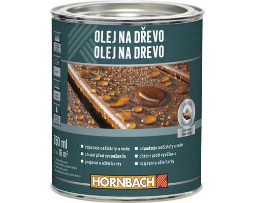 Olej na drevo Hornbach Bangkirai 0,75 l