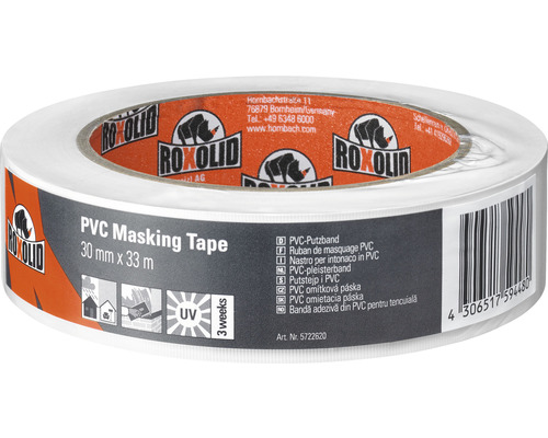 PVC maskovacia páska ROXOLID 30 mm x 33 m