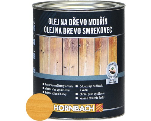 Olej na drevo Hornbach smrekovec 0,75 l Olej na drevo Hornbach smrekovec 0,75 l