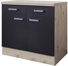 Komoda s dvomi zásuvkami a dvomi dvierkami