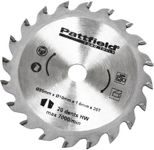 Pílový kotúč Pattfield, priemer 85 milimetrov