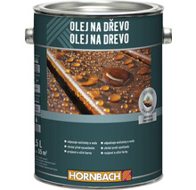 Olej na drevo v päťlitrovej kovovej plechovke