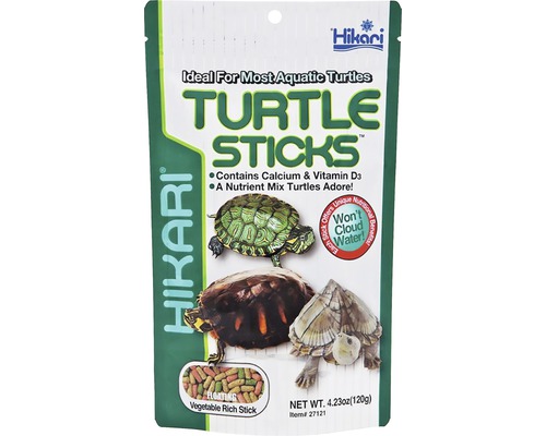 Krmivo pre vodné korytnačky Hikari Turtle Sticks 120 g-0