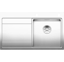 Nerezový drez Blanco DIVON II 45 S-IF 510 x 860 mm nehrdzavejúca oceľ hodvábny lesk 521658