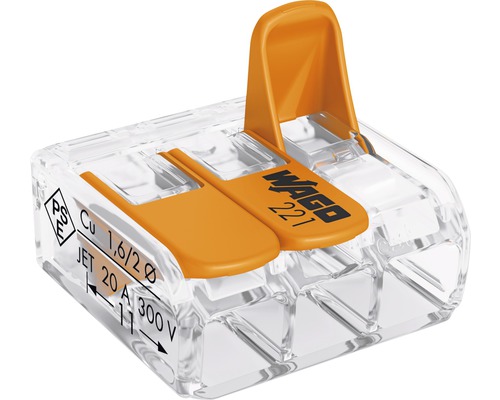 Wago 221 svorka pre elektrické vodiče