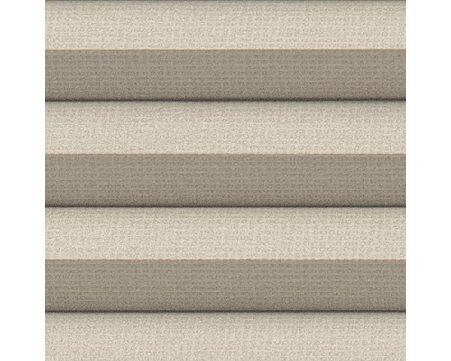 Detail béžovej plisovanej žalúzie na okná