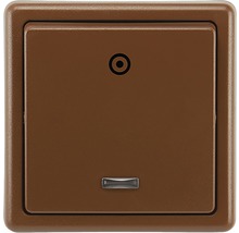 Tlačidlo ABB 3553-93289H3 Classic s orientačnou kontrolkou hnedé