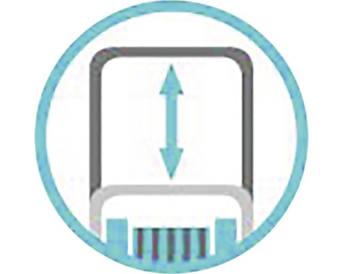 Symbol pre nastavenie výšky