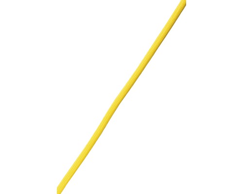 Textilný kábel 2 m, žltá