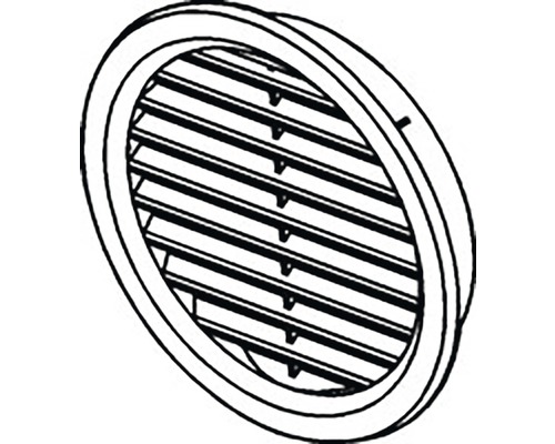 Kruhový tanierový ventil s lamelami