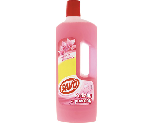 Čistiaci prostriedok Savo na podlahy vôňa kvetov 750 ml Savo čistič podláh a povrchov